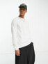 ASOS DESIGN 2 pack long sleeve crew neck t-shirt in black and white