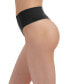 Women's Active Seamless Micro Stretch High Waist Thong Underwear 4A1H01