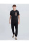 Фото #13 товара Lw Fleece M Crew Neck T-shirt Erkek Siyah Tshirt S211001-001