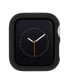 Фото #3 товара Ремешок для часов WITHit черный с защитным бампером Full Protection и стеклом для Apple Watch 49 мм.