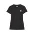 Фото #1 товара Puma Classics Ribbed Slim Logo Crew Neck Short Sleeve T-Shirt Womens Size S Cas