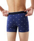 Men's 3pk. Regular-Fit Stretch Mini-Croc Boxer Briefs