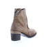 A.S.98 Jase A24208-301 Womens Brown Leather Zipper Casual Dress Boots