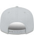 Men's Silver Oakland Raiders Gridiron Classics Main Script 9FIFTY Snapback Hat