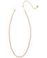 Фото #2 товара 14k Gold-Plated Color Bead 19" Adjustable Strand Necklace