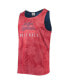 Фото #3 товара Men's Red St. Louis Cardinals Floral Reversible Mesh Tank Top