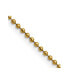 ფოტო #3 პროდუქტის Yellow IP-plated 2mm Ball Chain Necklace