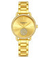 ფოტო #1 პროდუქტის Women's Gold Tone Stainless Steel Bracelet Watch 38mm