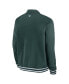 Фото #2 товара Men's Hunter Green Colorado Rockies Authentic Collection Game Time Bomber Full-Zip Jacket