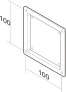 Neomounts by Newstar vesa adapter plate - 150 mm - 20 mm - 100 mm - 290 mm - 230 mm - 160 mm