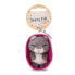 Фото #1 товара Сувенирный брелок или ключница для геймеров NICI Sleeping Pets Cat Grey 8 cm Basket Key Ring