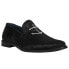 Фото #2 товара Sperry Overlook Smoking Slipper Plain Toe Dress Mens Black Dress Shoes STS18366