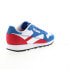 Фото #16 товара Reebok Classic Leather Mens Blue Suede Lace Up Lifestyle Sneakers Shoes