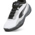 Фото #7 товара Puma Playmaker Pro Splatter 37757606 Mens White Athletic Basketball Shoes