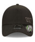 Фото #2 товара Men's Black Washington Commanders A-Frame Trucker 9Forty Snapback Hat