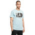 MISTER TEE Pray T-shirt bleu océan, L - фото #2