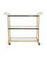 Brass Iron Traditional Bar Cart