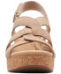 ფოტო #4 პროდუქტის Women's Collection Giselle Beach Slingback Wedge Sandals