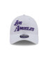 Фото #4 товара Men's WhiteLos Angeles Lakers 2022/23 City Edition Official 9TWENTY Adjustable Hat