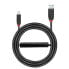 Фото #2 товара Lindy 10m USB 3.0 Active Cable Slim - 10 m - USB A - USB B - USB 3.2 Gen 1 (3.1 Gen 1) - 5000 Mbit/s - Black