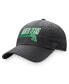 Фото #2 товара Men's Charcoal North Texas Mean Green Slice Adjustable Hat