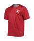 Men's Scarlet Nebraska Huskers Terminal Tackle Omni-Shade T-shirt