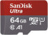 SanDisk Ultra microSDHC Memory Card + SD Adapter with A1 App Performance 16gb