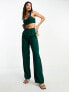 Kyo The Brand bralet co-ord in emerald green