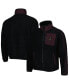 Фото #1 товара Men's Black Germany National Team Lifestyler Fleece Full-Zip Jacket