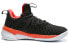 Футбольные кроссовки Puma DA930071 Black Orange, низкие, антискользящие и износостойкие,