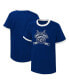 Big Boys Blue Distressed Tampa Bay Lightning Ice City T-shirt