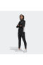 Фото #3 товара Спортивный костюм Adidas для женщин, черный