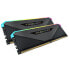 Фото #1 товара Corsair Vengeance RGB RT DDR4-3600 RAM, CL18, XMP - 32 GB Dual-Kit, schwarz