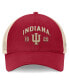 Фото #3 товара Men's Crimson Indiana Hoosiers Heritage Waylon Trucker Adjustable Hat