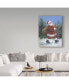 Фото #3 товара Mary Miller Veazie 'Walking Santa' Canvas Art - 18" x 24"