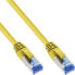 Фото #2 товара InLine Patch Cable S/FTP PiMF Cat.6A halogen free 500MHz yellow 3m