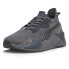 Фото #2 товара Puma RsXk Lace Up Mens Grey Sneakers Casual Shoes 39278703