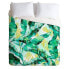 Фото #1 товара King Marta Barragan Camarasa Banana Leaf Comforter & Sham Set Green - Deny