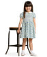 Фото #4 товара Платье для малышей Polo Ralph Lauren смокинговое хлопковое в горох для девочек