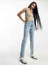 Фото #5 товара ASOS DESIGN Tall slim mom jeans in mid blue