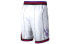 Фото #2 товара Шорты баскетбольные Nike NBA SW AV4552-100 для мужчин, белые
