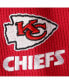Фото #4 товара Men's Red Kansas City Chiefs Logo Maverick Thermal Henley Long Sleeve T-shirt