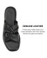 ფოტო #7 პროდუქტის Women's Kanndice Twisted Slip-On Sandals