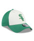 Men's White, Green Chicago White Sox 2024 St. Patrick's Day 39THIRTY Flex Fit Hat