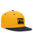 Фото #3 товара Men's Gold/Black Pittsburgh Pirates City Connect True Fitted Hat