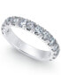 Фото #1 товара Diamond Band Ring (1-1/2 ct. t.w.) 14k White Gold