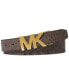 Фото #1 товара Men's Reversible Logo Signature Print Belt