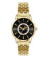 ფოტო #1 პროდუქტის Women's Fitzrovia Charm Gold-Tone Stainless Steel Bracelet Watch 34mm