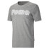 Фото #1 товара Puma Maze Graphic Crew Neck Short Sleeve T-Shirt Mens Grey Casual Tops 67878603