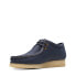 Clarks Wallabee 26174515 Mens Blue Leather Oxfords & Lace Ups Casual Shoes 9 - фото #4